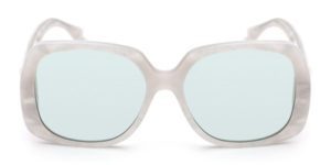 George Keburia Audrey Hepburn Style Mother of Pearl Sunglasses