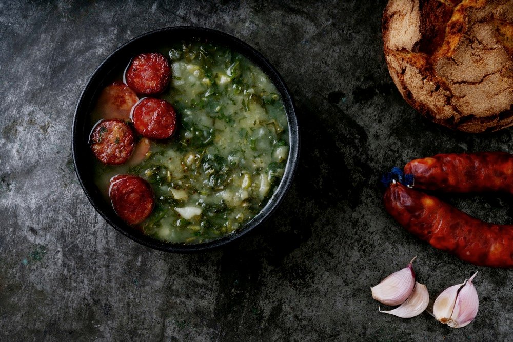 caldo verde soup portuguese foods