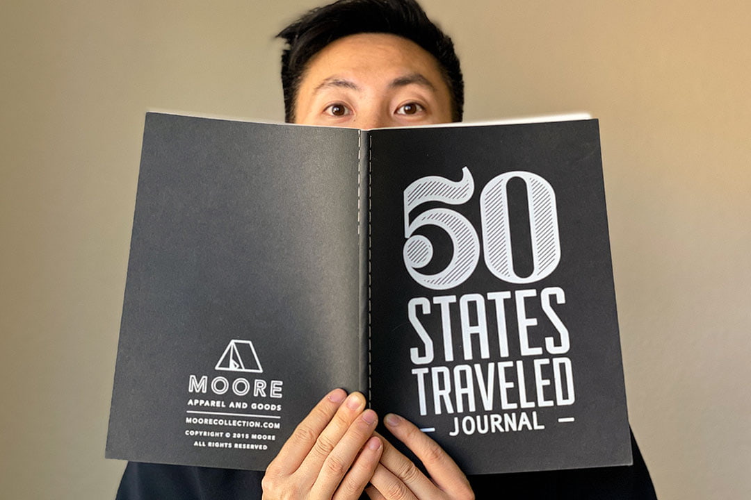 50 states travel journal