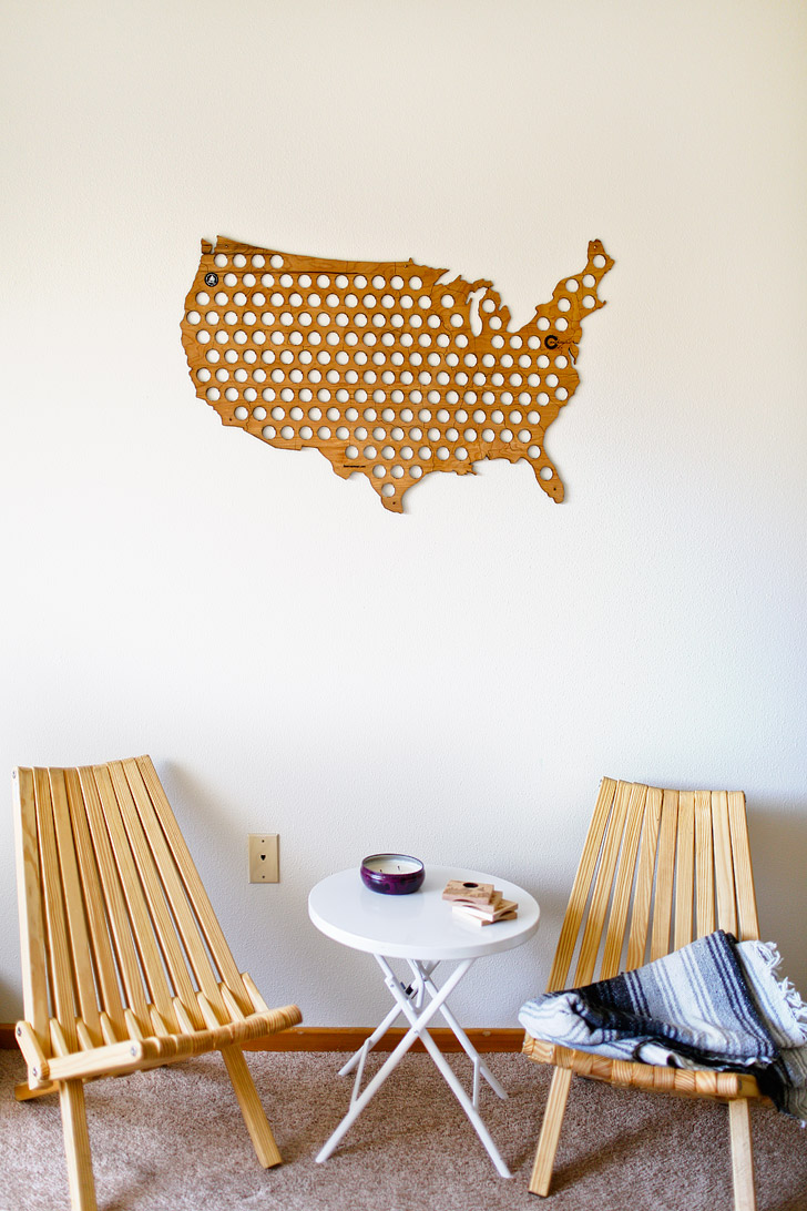 USA Beer Cap Maps (25 Best Gifts for Everyday Adventurers) // localadventurer.com