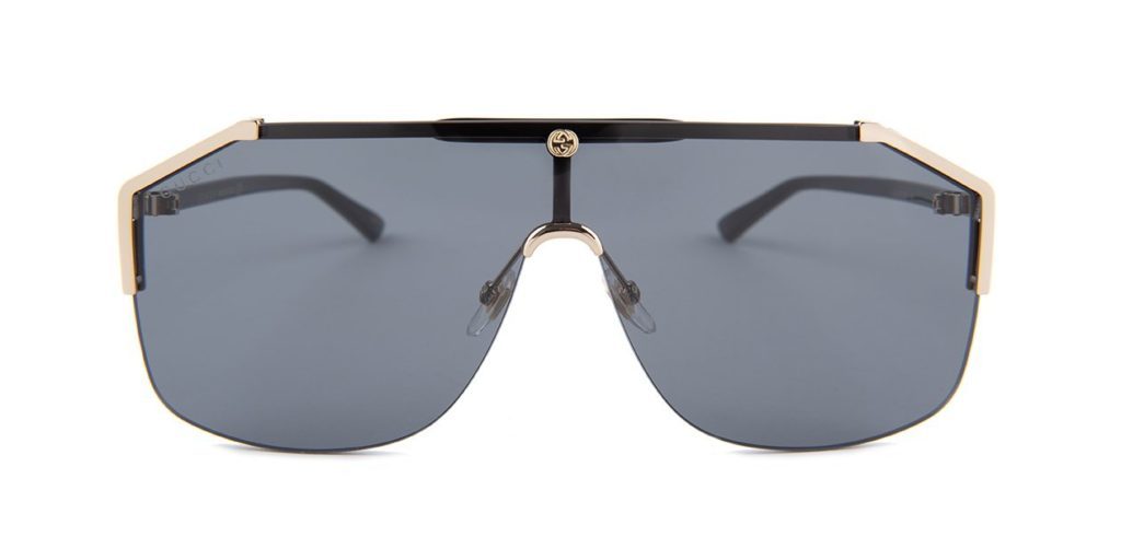 Gucci shield sunglasses