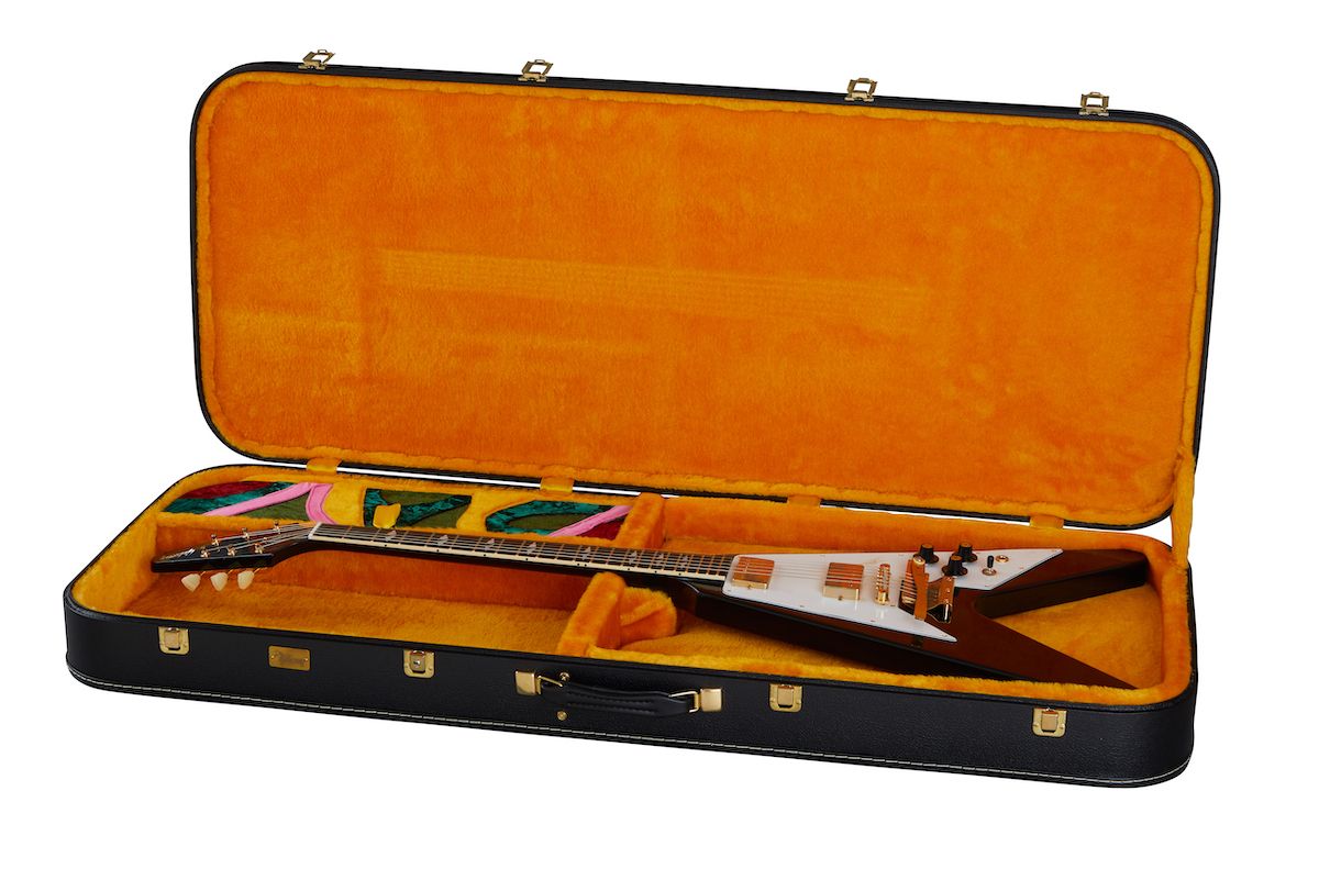 Hendrix Flying V Case_Open RH