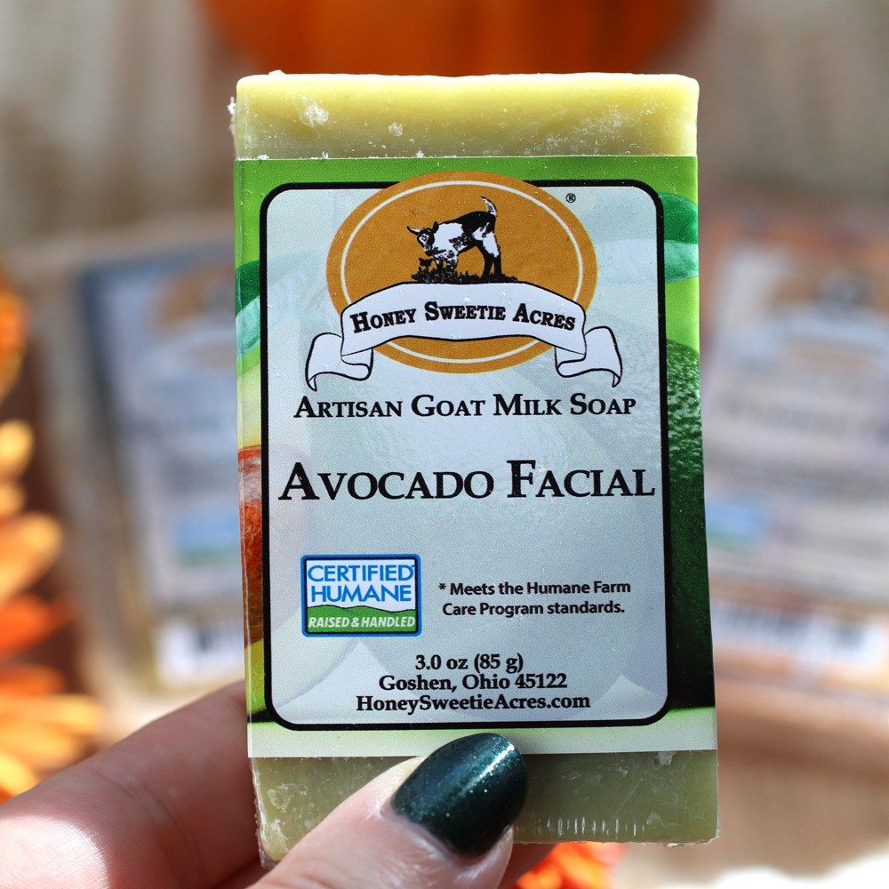 Honey Sweetie Acres Goat Milk Avocado Facial Soap review