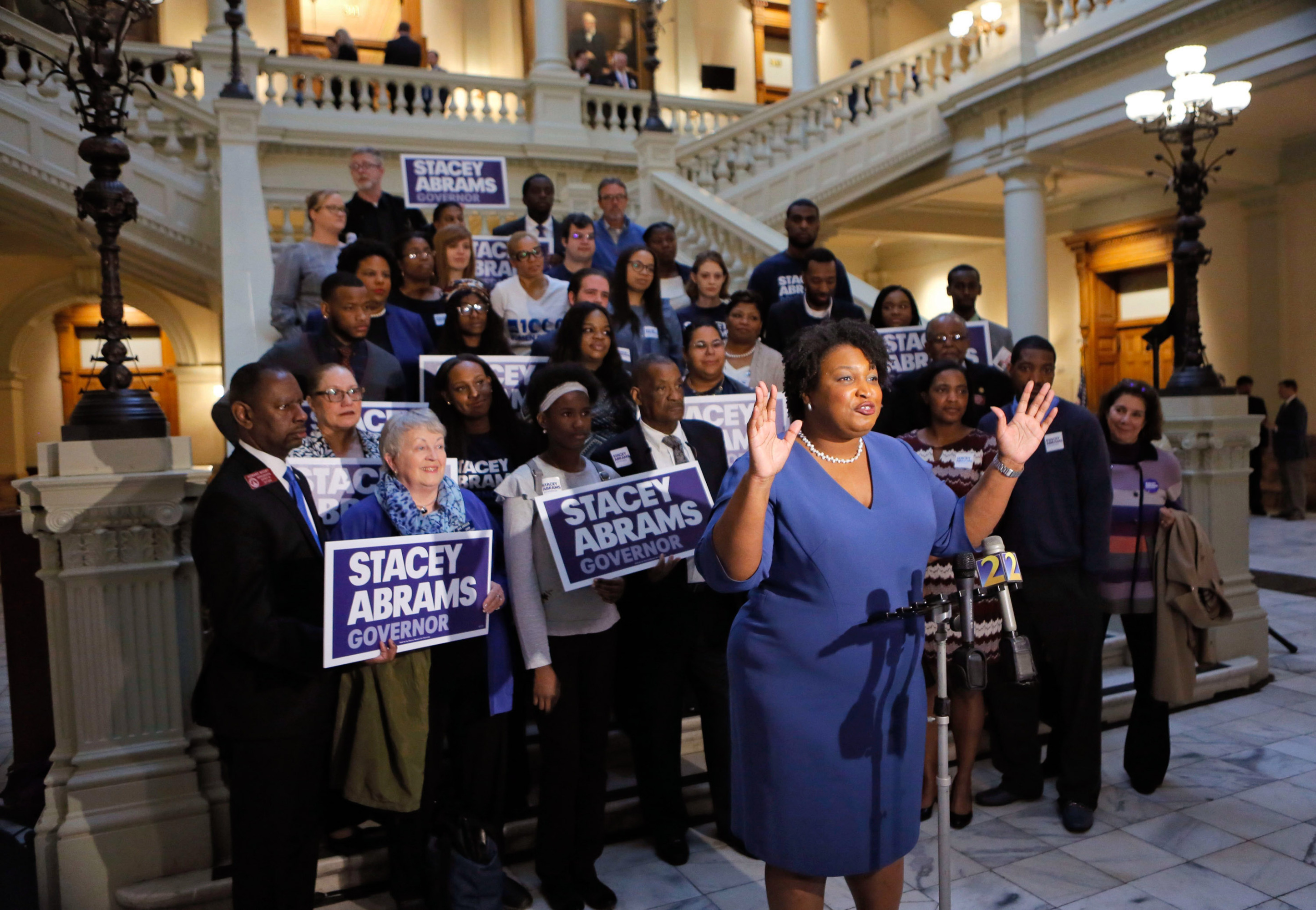 Stacy Abrams runs for governor of GA