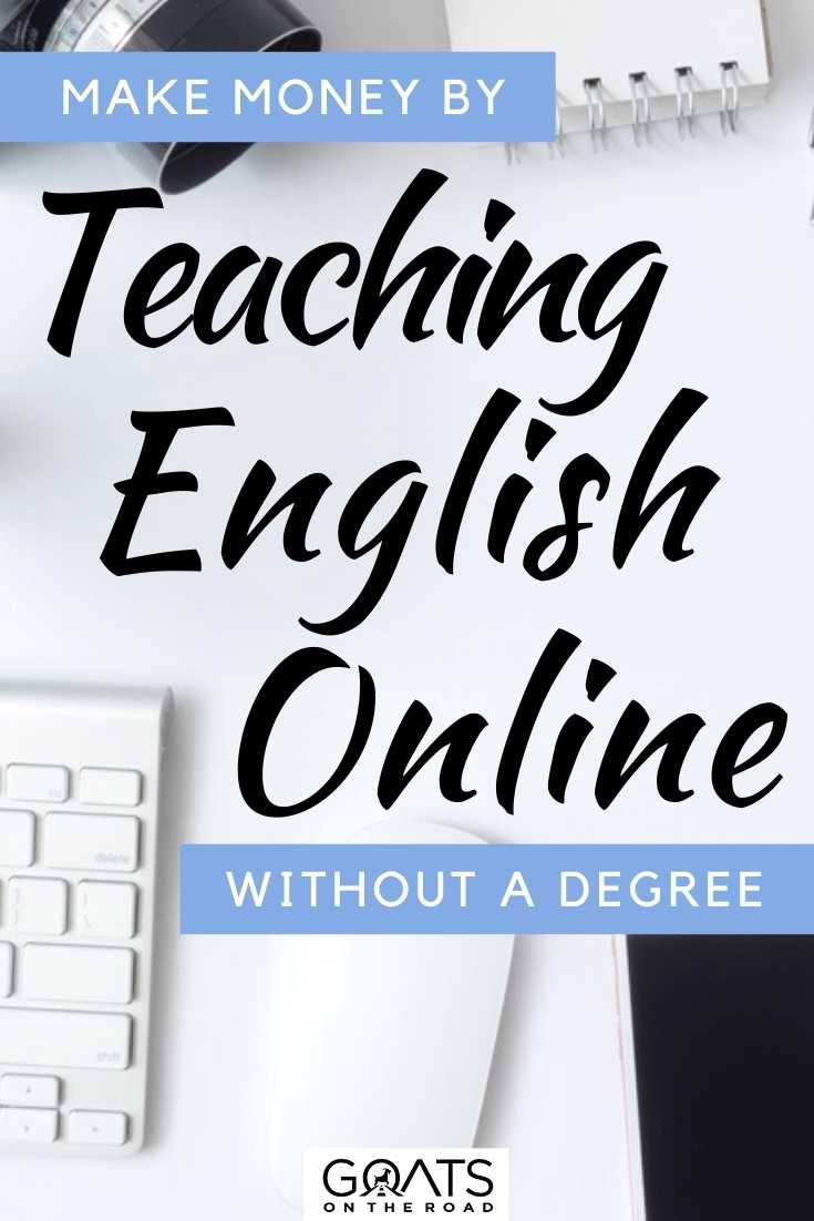 “Make Money By Teaching English Online Without A Degree