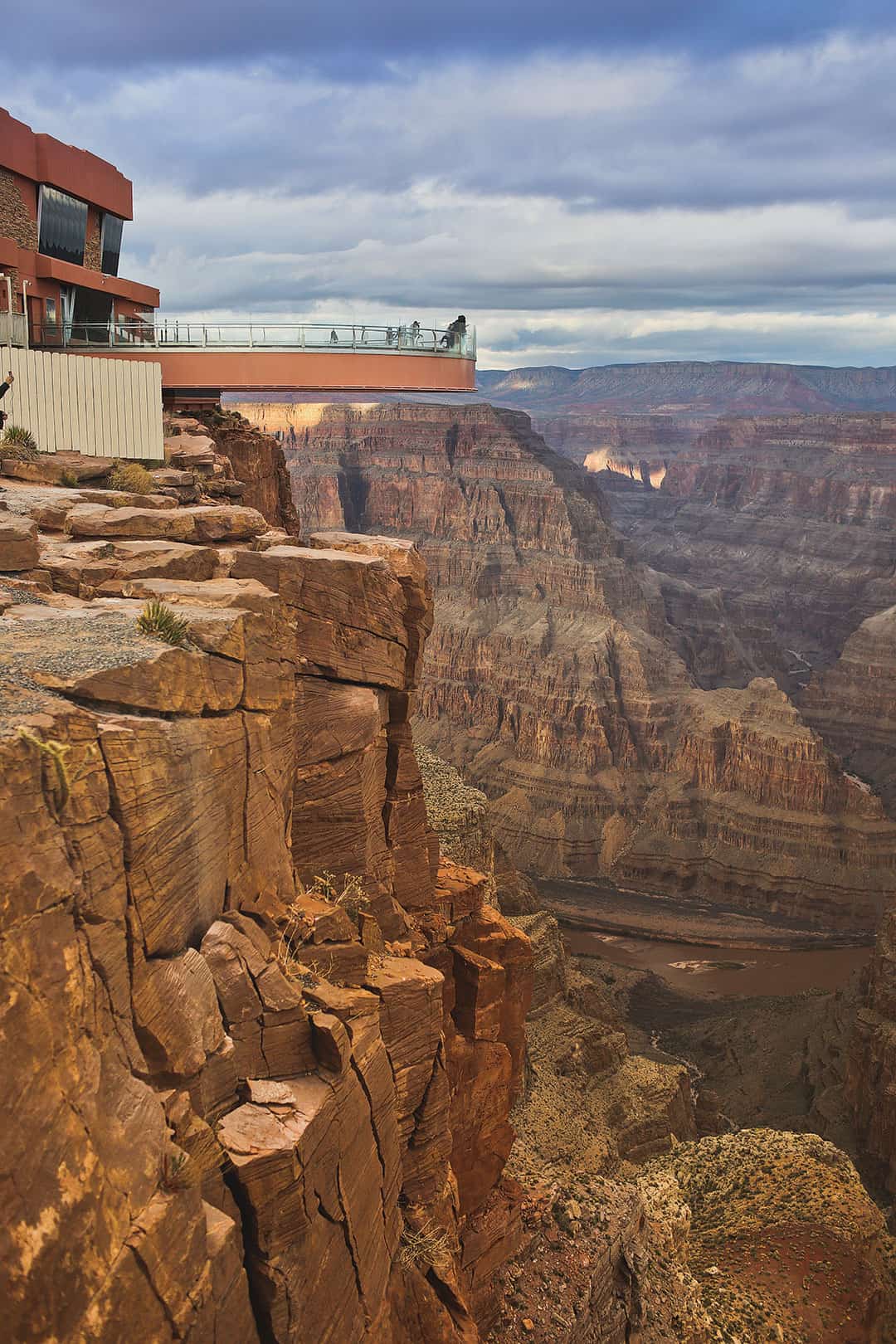 Las Vegas to Grand Canyon Glass Walk Skywalk