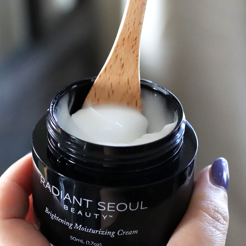 iHerb cruelty free skincare - Radiant Seoul Brightening Moisturizing Cream review