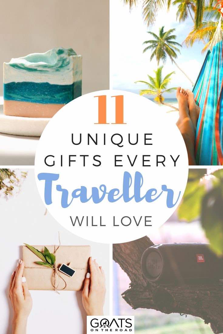 travel gifts with text overlay 11 unique gifts every traveller will love