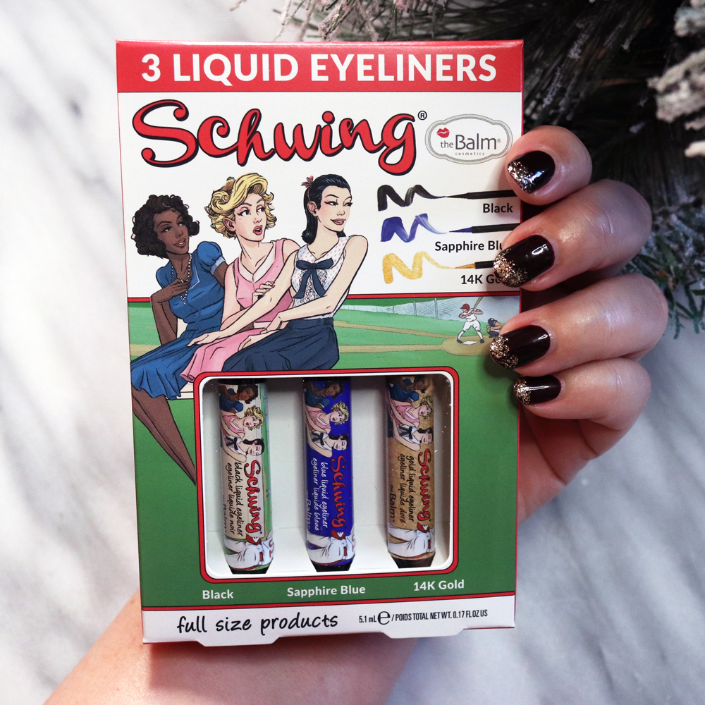 Holiday Gift Idea - Schwing Trio Liquid Eyeliner by The Balm