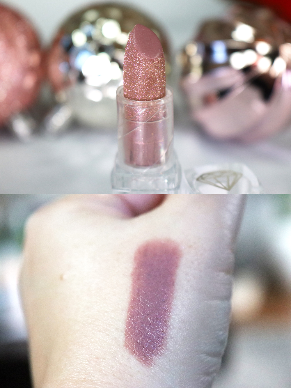 Cruelty Free Holiday Gift Guide 2020 - NYX Diamonds and Ice Please Shout Loud lipstick in Royal Clapback