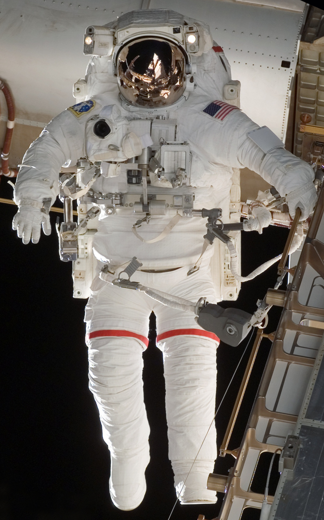 nasa space shuttle emu spacewalk