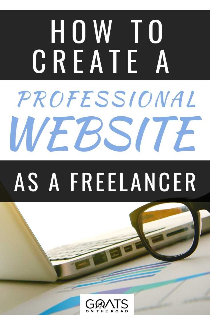 How To Create A Professional Website As A Freelancer