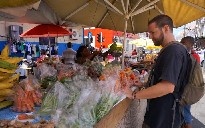 things to do in grenada visit the produce market in St. Georges