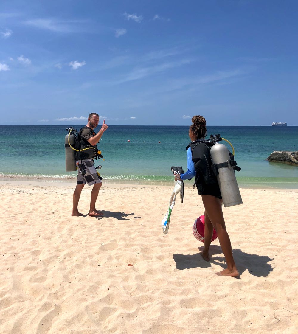 scuba diving in grenada is one of the best things to do