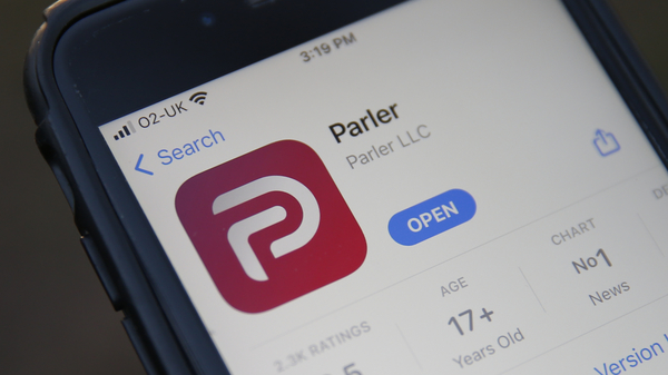 Parler remained unavailable on Wednesday morning. Its app was also blocked by Google and Apple