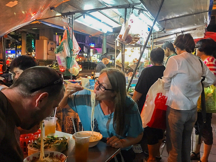 cost of living in thailand is cheap if you eat street food 