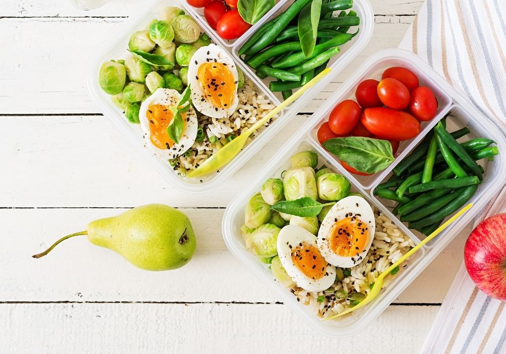 meal prep ways to healthy while working from home