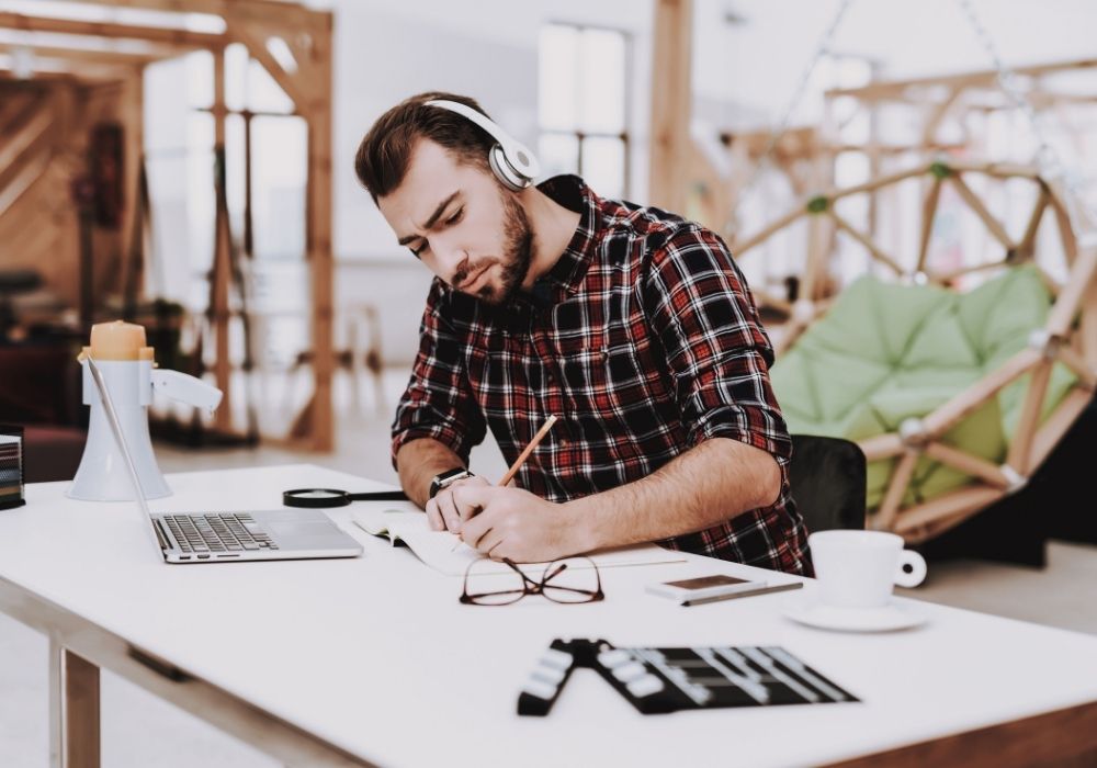 listening to music can help you stay healthy while working from home