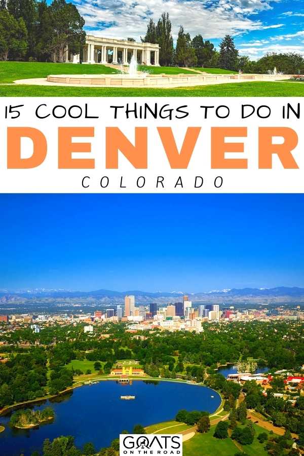 Planning your next USA vacation to the Mile-High City? Here are the 15 cool things to do in Denver, Colorado with so many unique attractions, you can travel here with your kids, alone, friends or as a couple! From a holiday filled with entertainment, or outdoor nature activities has to offer, we’ve got your itinerary covered! Check out our top guide to this destination! | #traveltips #wanderlust #USA “15 Cool Things To Do in Denver, Colorado