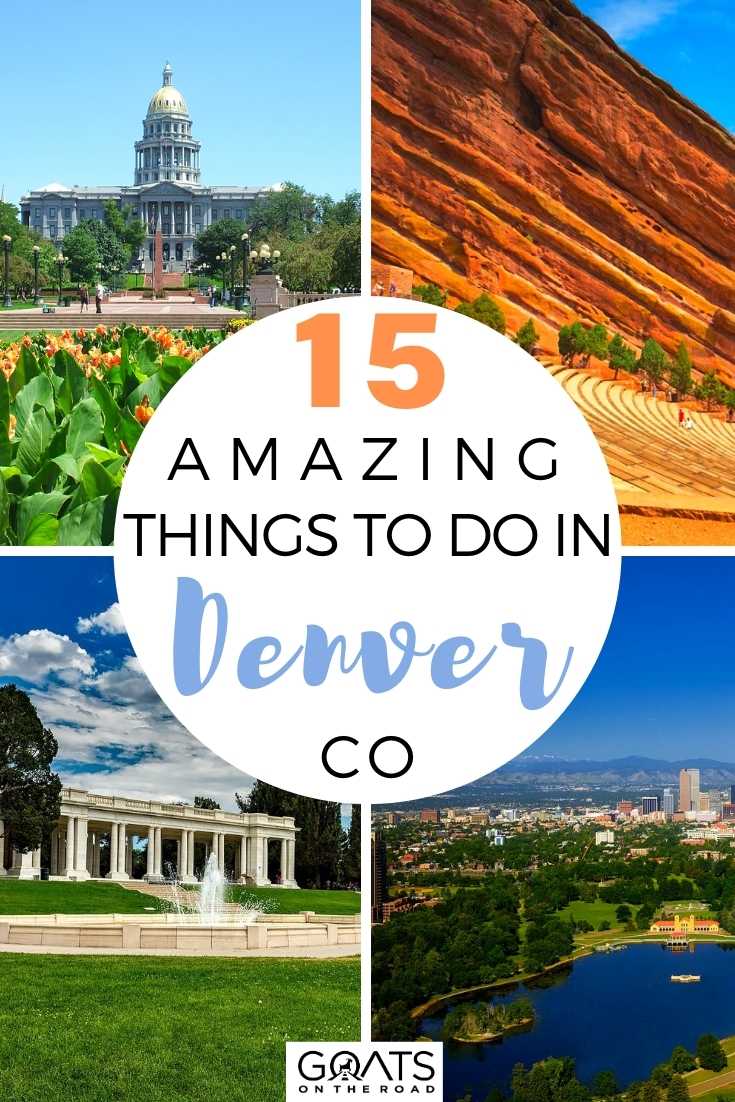Planning to visit Denver? Here are the 15 amazing things to do in Denver, Colorado - including Colorado State Capitol, restaurants, hikes, museums, sporting venues, and more! If you're looking for things to keep you busy the next time you travel to Denver, this list has you covered! | #usatravel #Colorado #Travel 15 Amazing Things To Do in Denver, Colorado