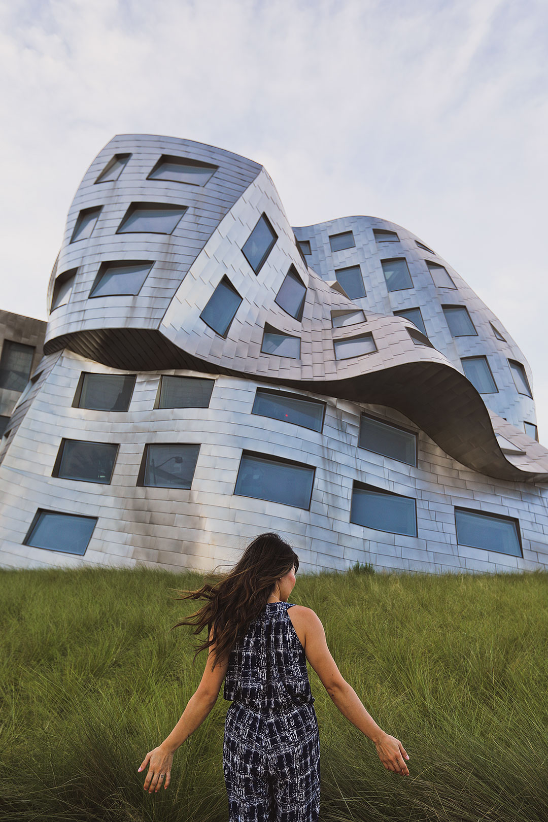 Frank Gehry Building Las Vegas + Travelers Dresses / Travel Maxi Dress