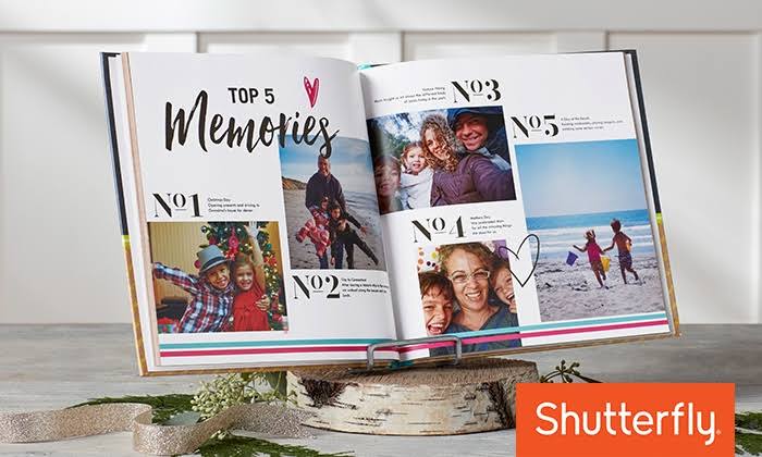 Shutterly memory photo book 