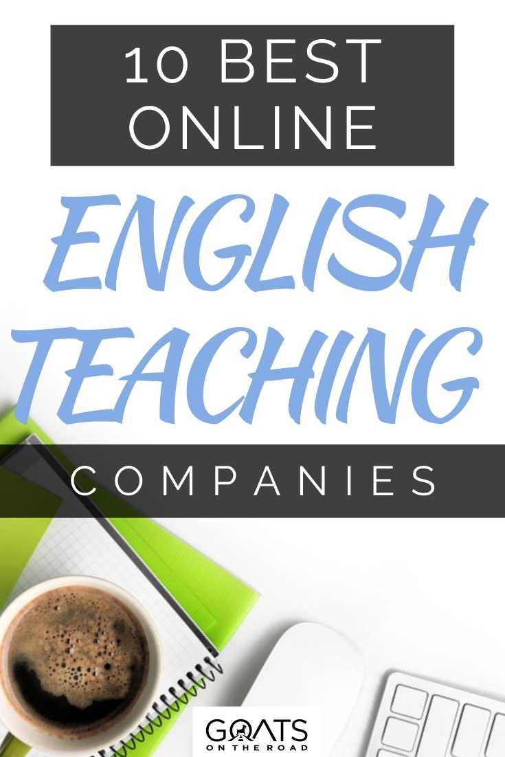 10 Best Online English Teaching Companies