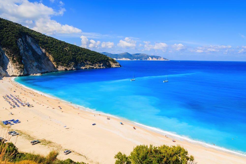 myrtos beach kefalonia island