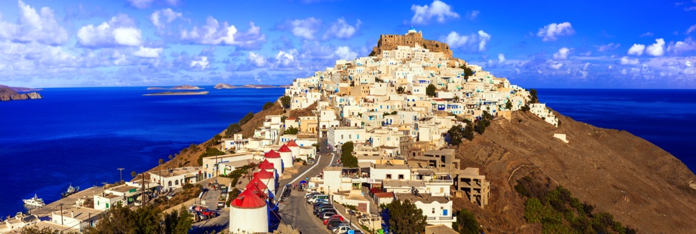 chora on astypalea greece