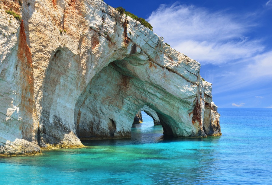 Blue Caves Zakynthos Greece