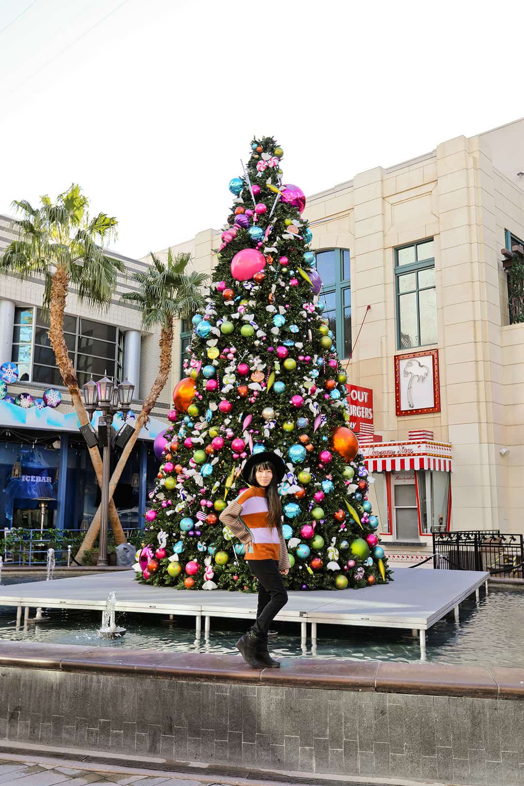 linq christmas trees las vegas