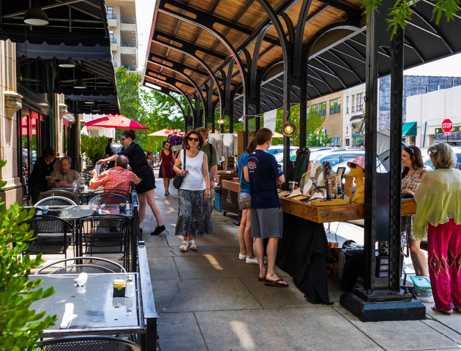 things to do in asheville nc shop at the grove arcade