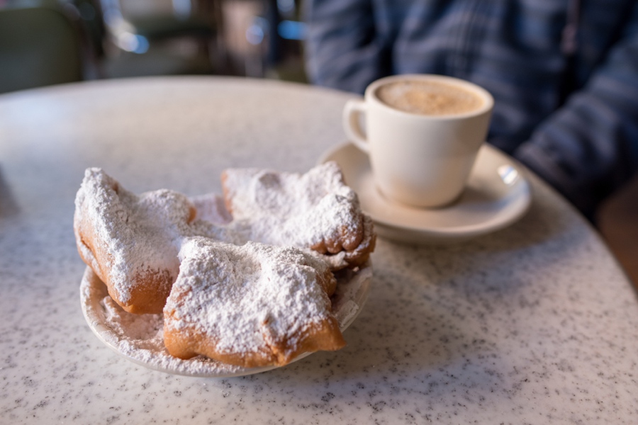 new orleans eating beignets is one of the top things to do