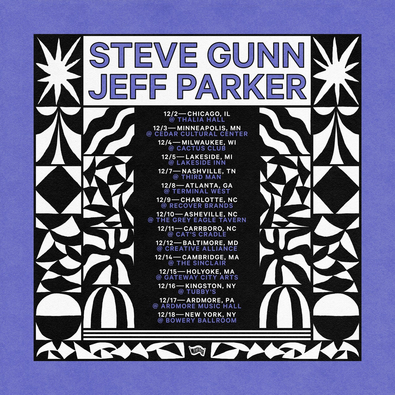 Steve Gunn & Jeff Parker Tour Dates