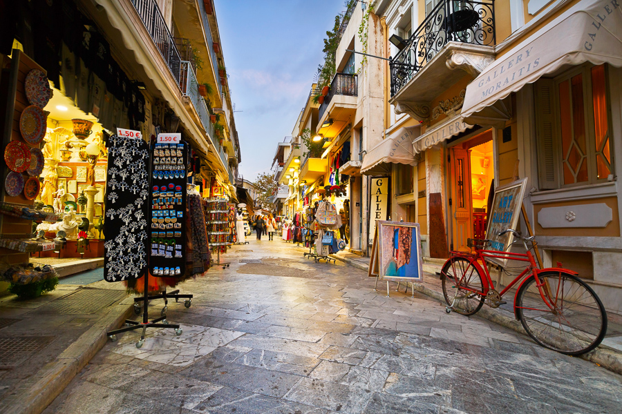 things to do in athens shopping in the plaka