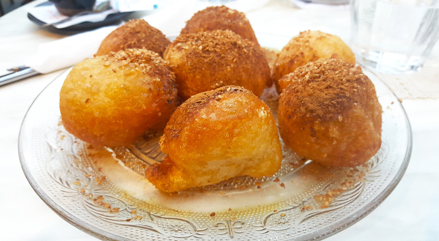 things to do in athens eat Loukoumades