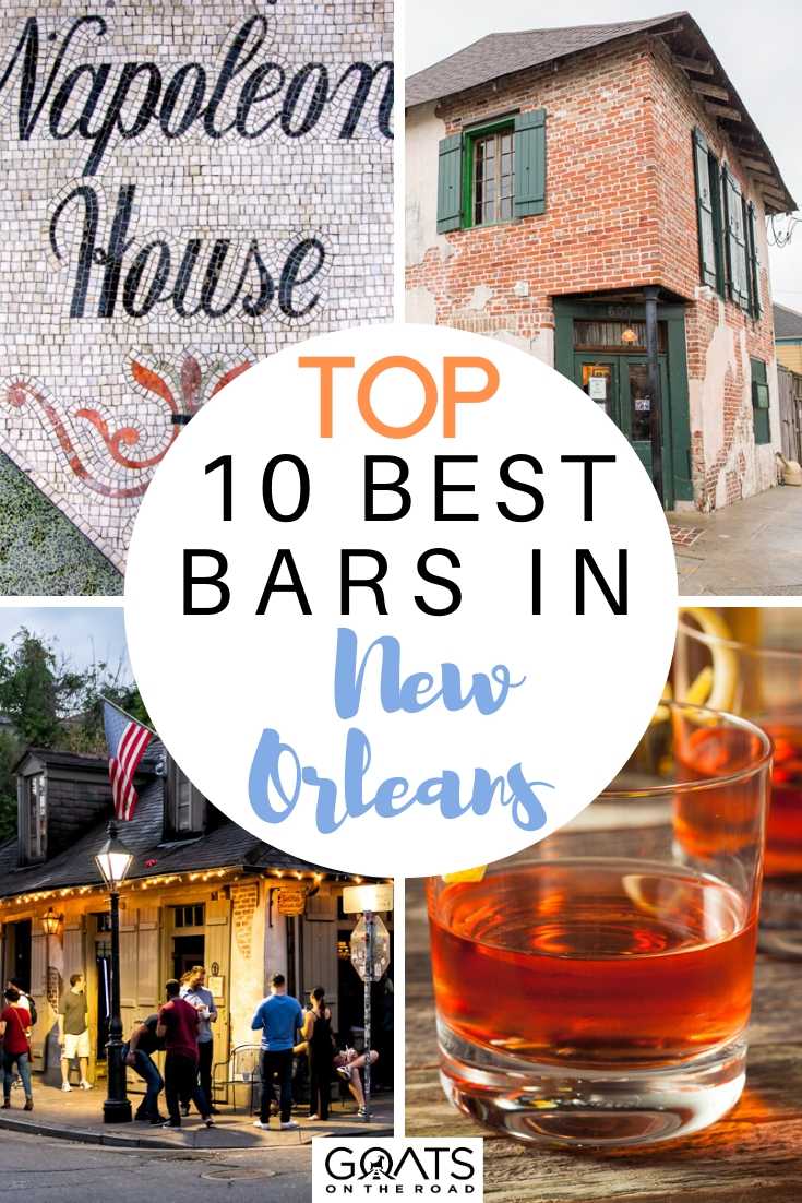 Top 10 Best Bars in New Orleans