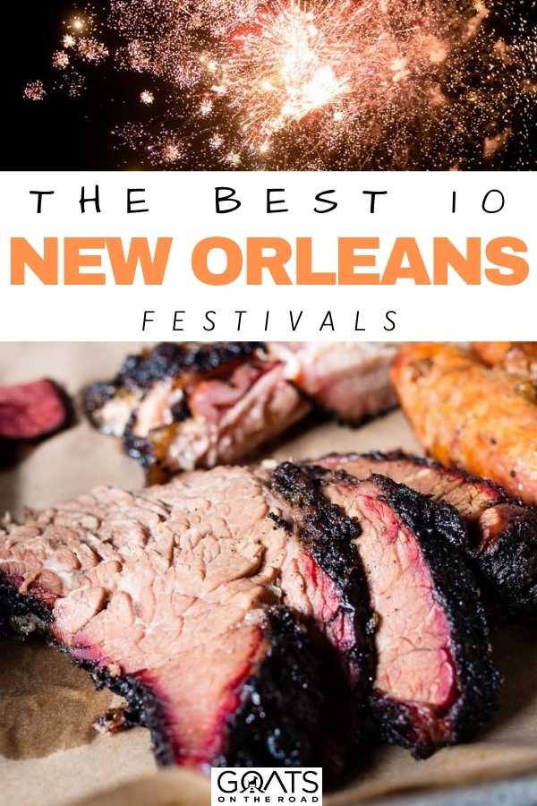 In this guide we cover the 10 best New Orleans festivals! Everything from oysters to pirates and African rhythms, here is our hand-picked selection of the best New Orleans festivals. | #wanderlust #festivals #nola “The Best 10 New Orleans Festivals