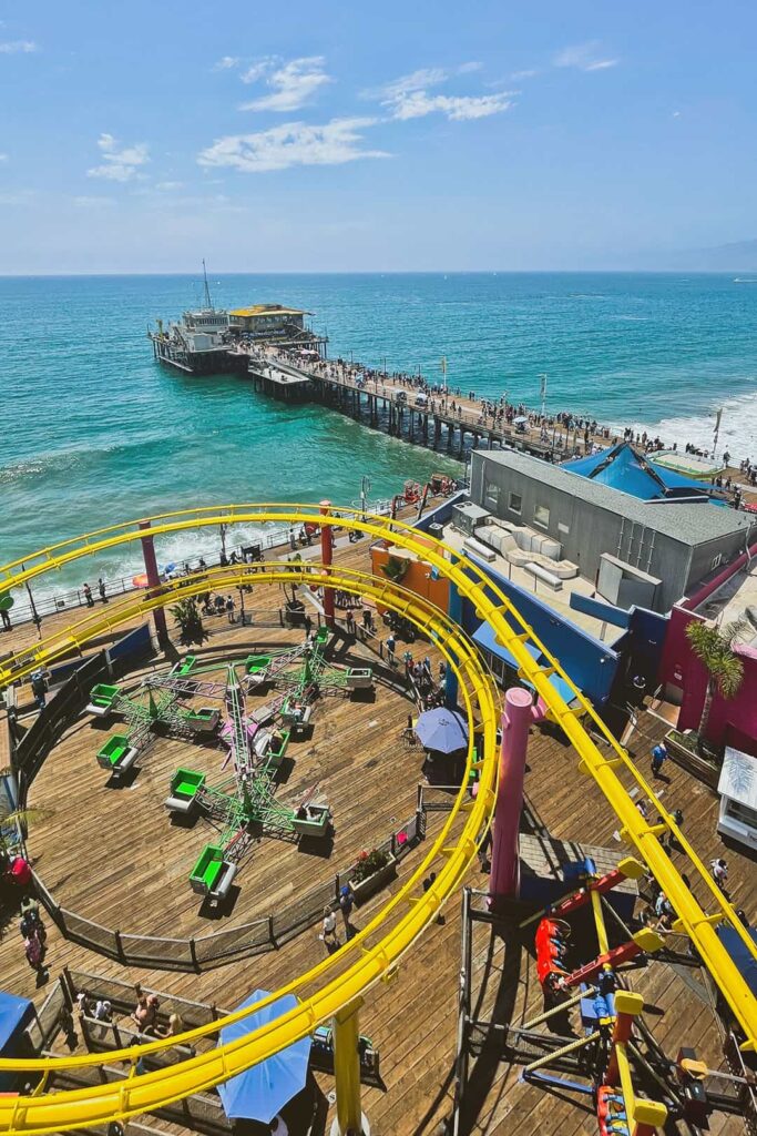 santa monica pier attractions