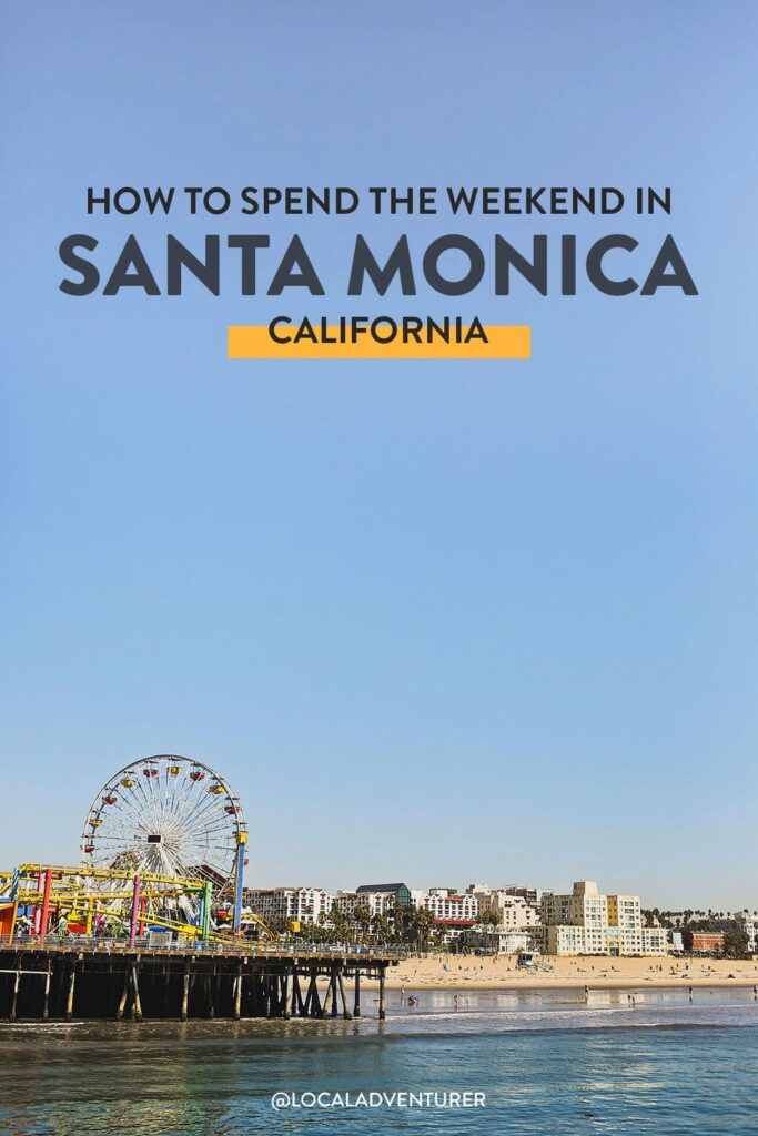 what to do santa monica