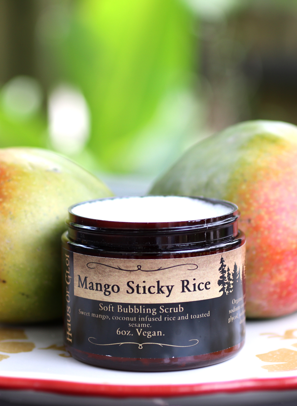 Haus of Gloi Mango Sticky Rice Soft Bubbling Scrub review
