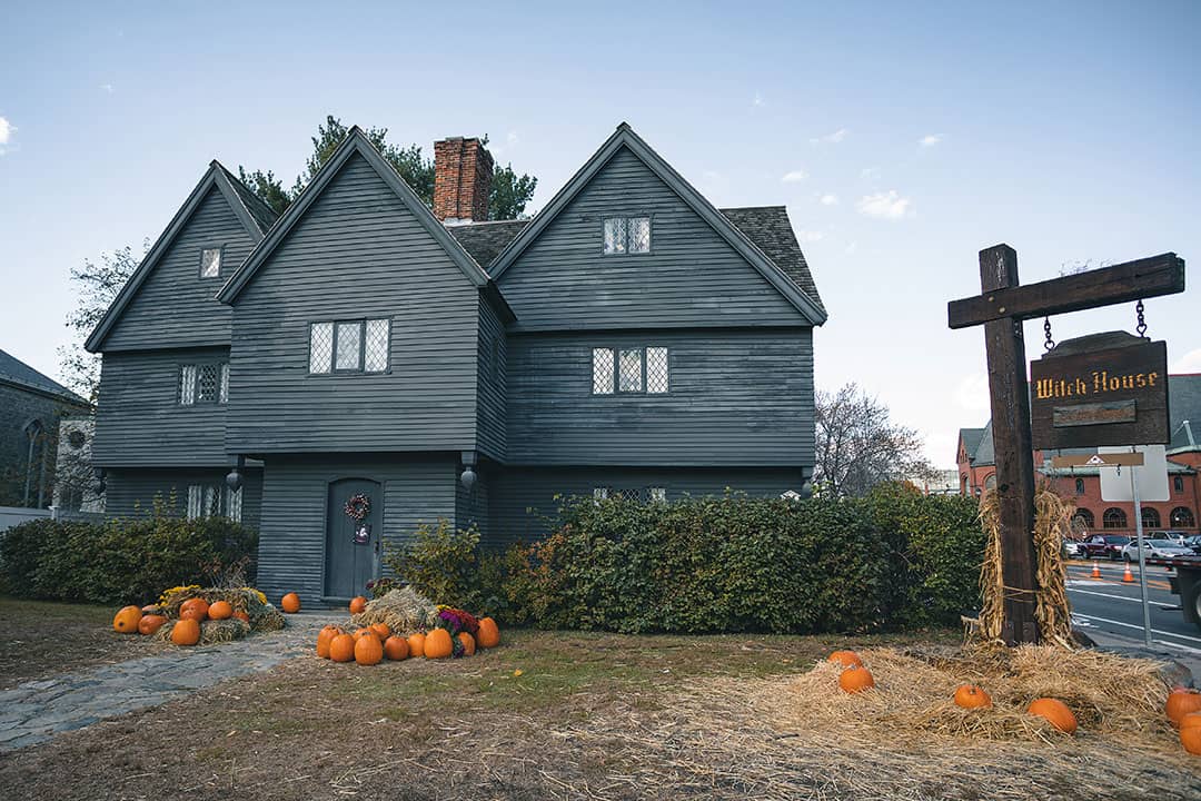 the witch house of salem + 15 best places to visit in october in usa
