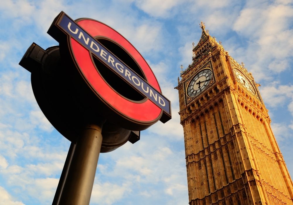 the tube and underground in london