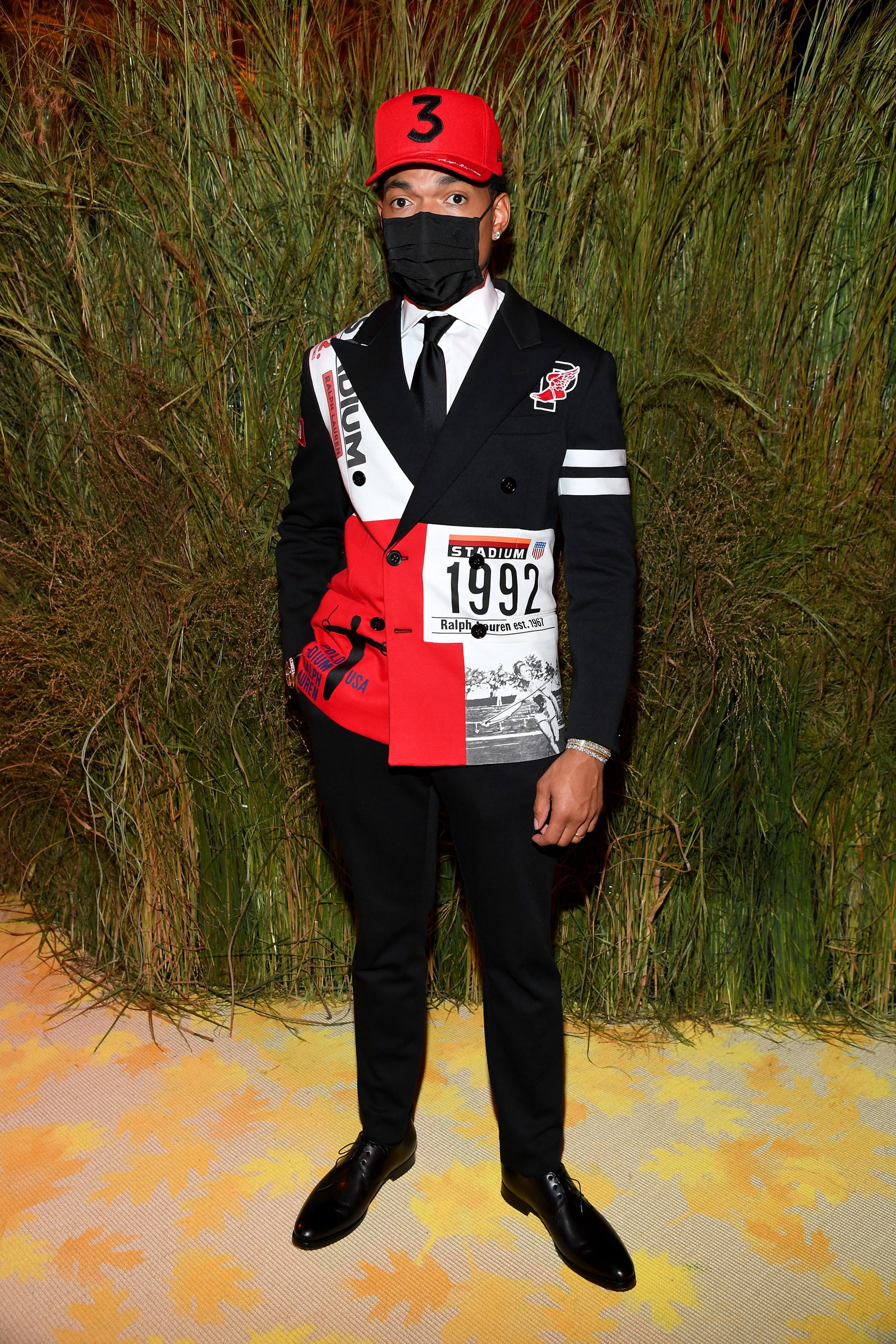 NEW YORK NEW YORK SEPTEMBER 13 Chance the Rapper attends the The 2021 Met Gala Celebrating In America A Lexicon Of...