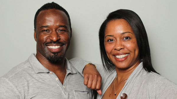 Anderson and Karen Lawson at their StoryCorps recording in Atlanta in 2015.