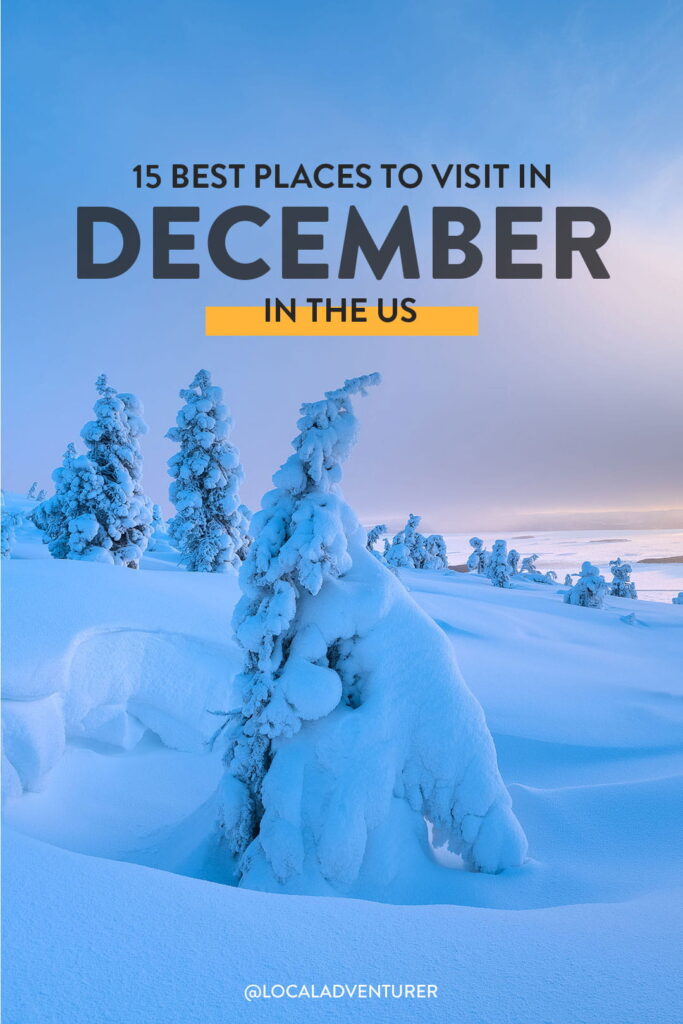 best places to visit in december in usa