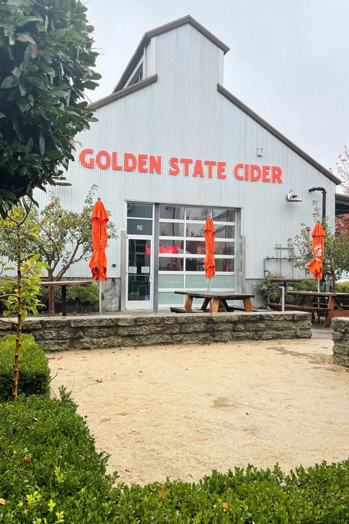 the barlow golden state cider + best things to do in sonoma