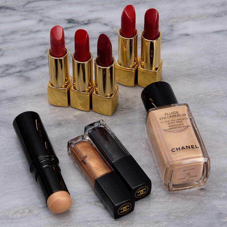 Chanel No. 5 Holiday Colour Collection Swatches