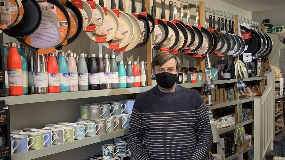 Nigel Bourne, owner of Sussex-based cookware retailer Rye Cookshop