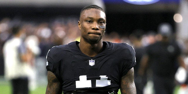 LAS VEGAS, NEVADA - OCTOBER 10: Wide receiver Henry Ruggs III #11 of the Las Vegas Raiders walks off the field after the team's 20-9 loss to the Chicago Bears at Allegiant Stadium on October 10, 2021 in Las Vegas, Nevada. (Photo by Ethan Miller/Getty Images)